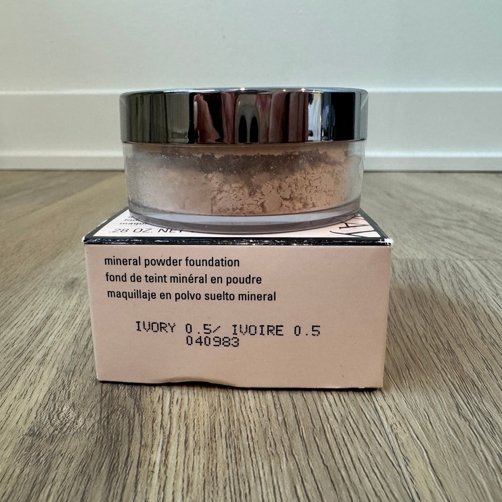 Mary Kay Mineral Powder Foundation Ivory .5 Loose Face Makeup 0.28oz New in Box